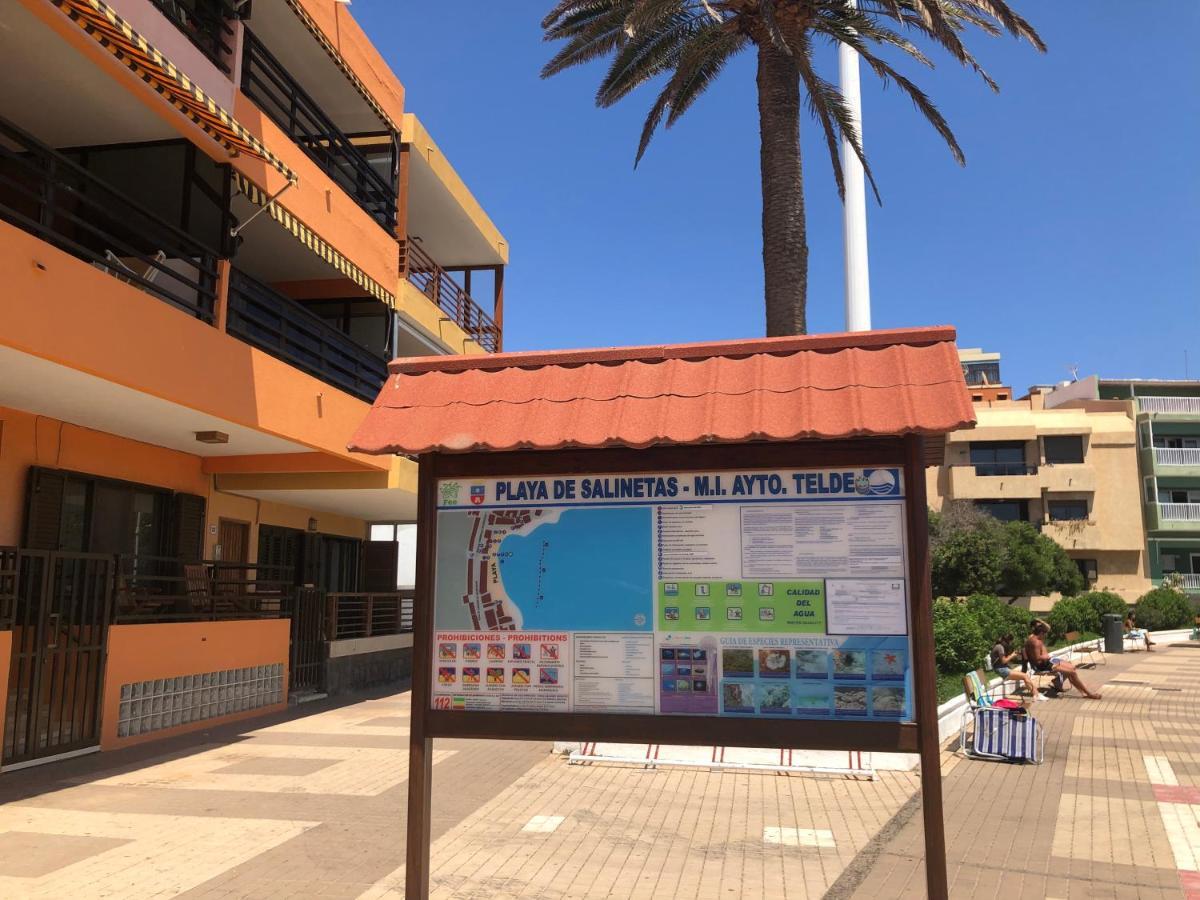 Espectacular En Primera Linea De La Playa テルデ エクステリア 写真