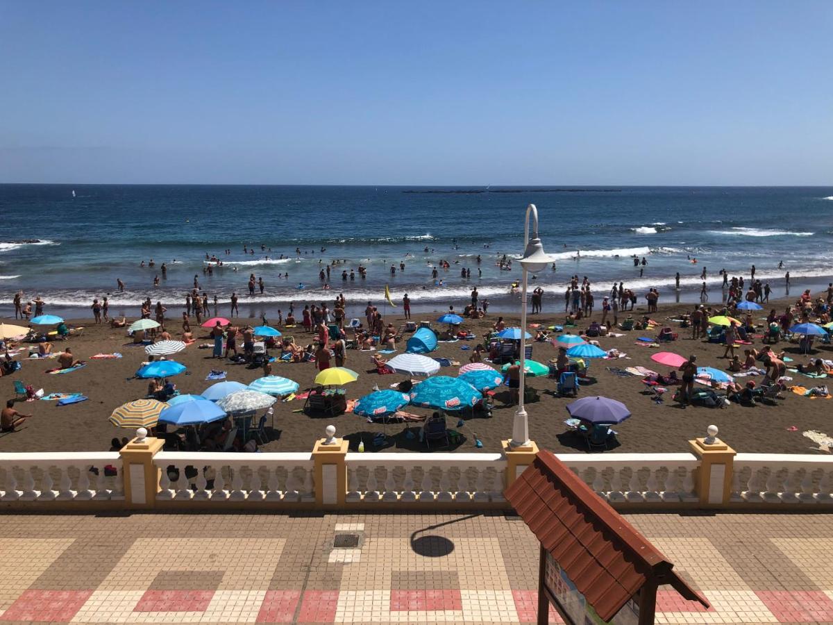 Espectacular En Primera Linea De La Playa テルデ エクステリア 写真