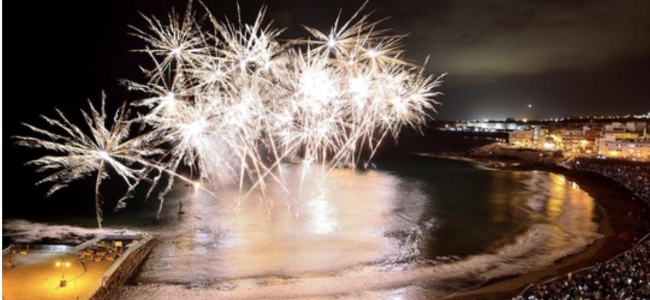 Espectacular En Primera Linea De La Playa テルデ エクステリア 写真
