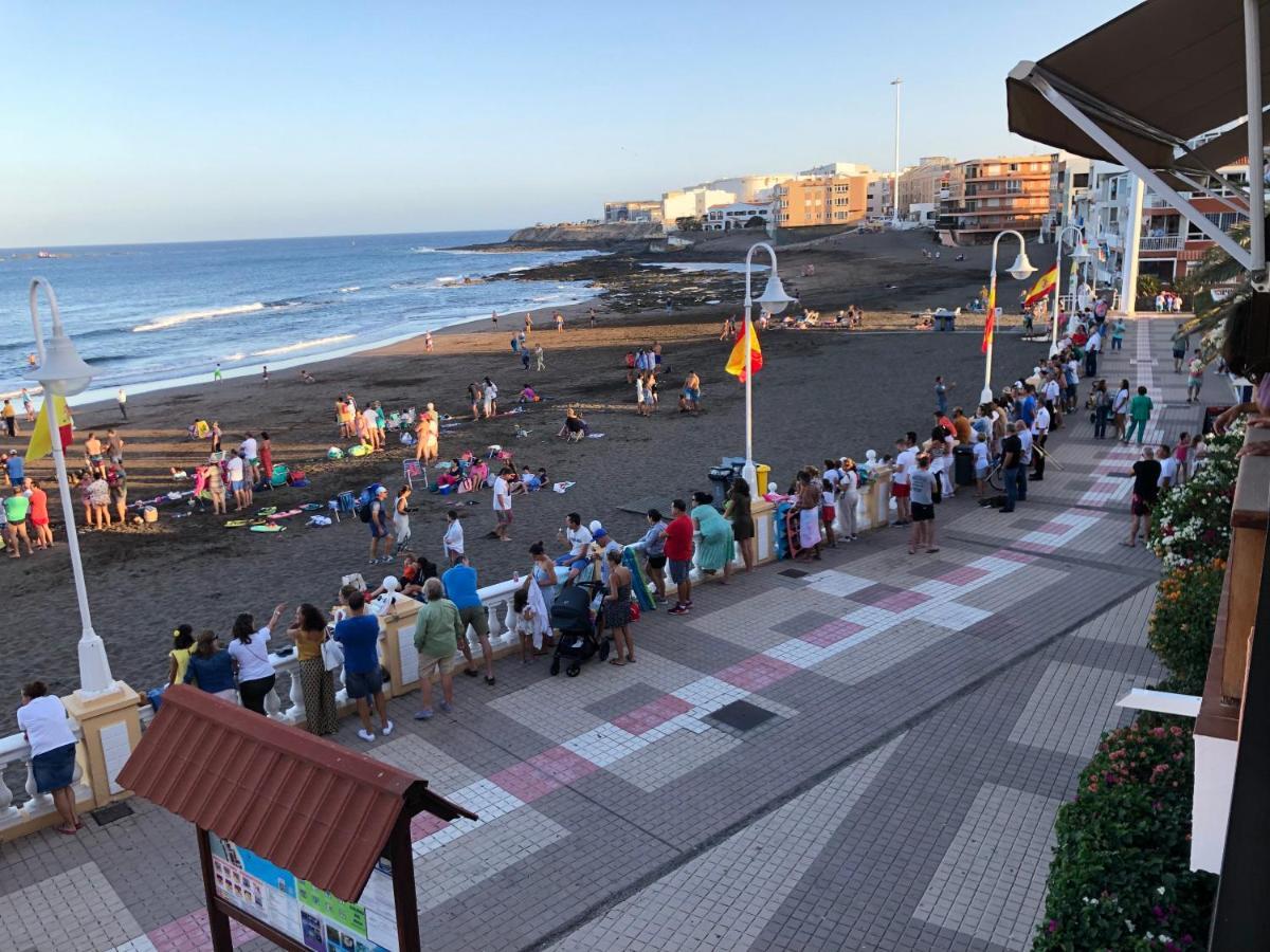 Espectacular En Primera Linea De La Playa テルデ エクステリア 写真